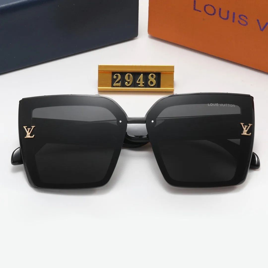 3 color fashion four-leaf clover print temple polarized sunglasses