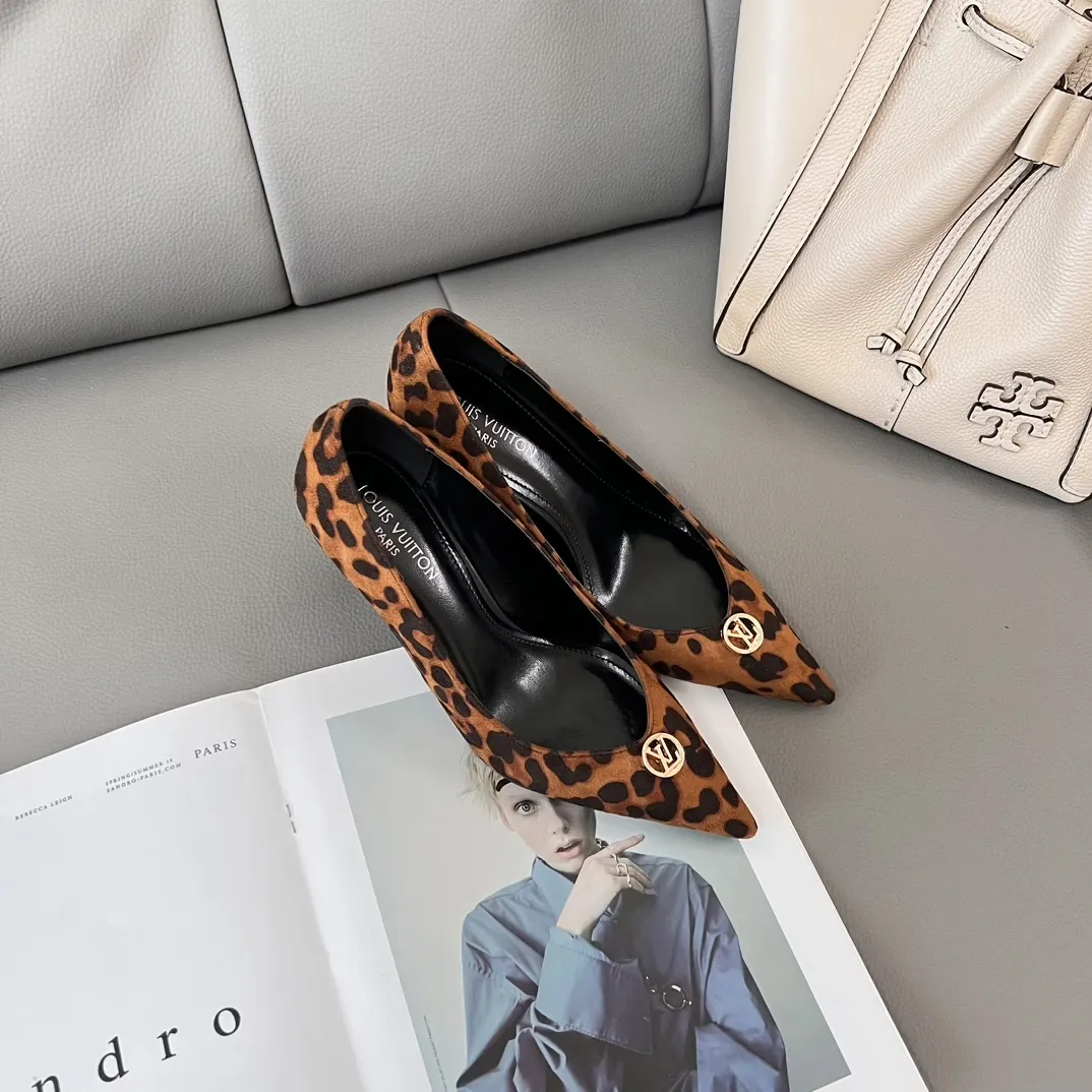 Louis new arrival women shoes heels 6 cm