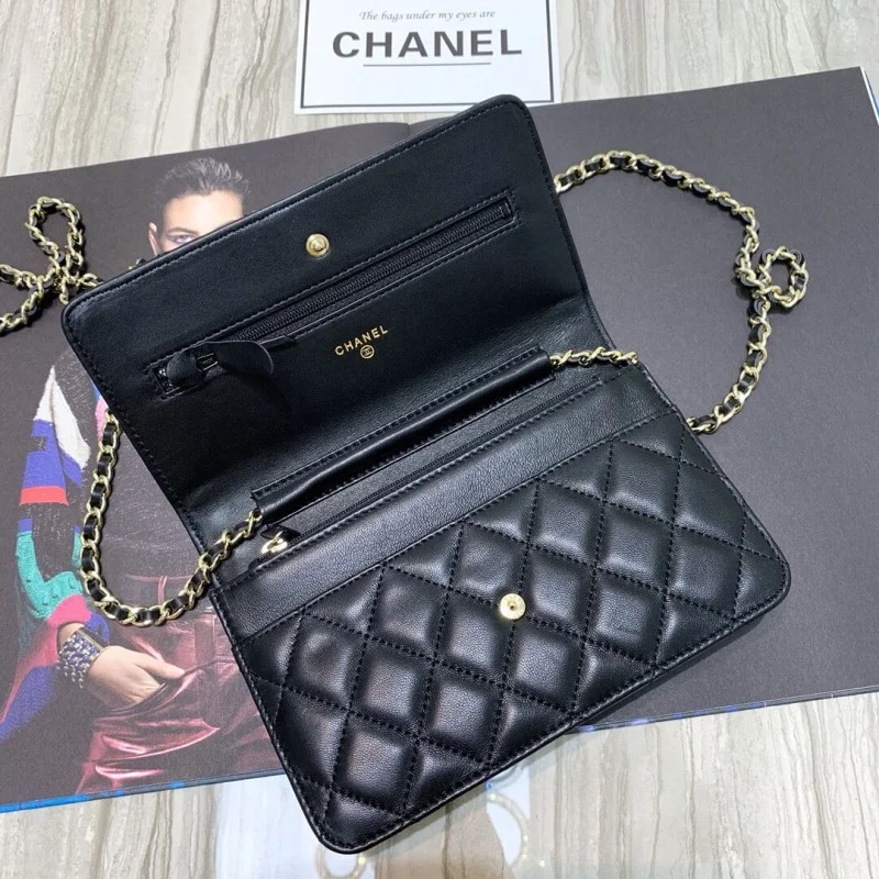 Chanel Lambskin Chain Bag 86058