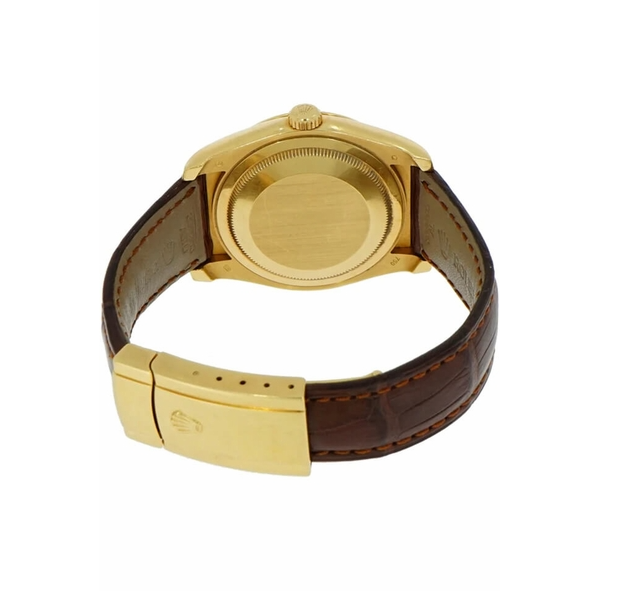 Datejust White Dial Solid 18k Gold 36mm