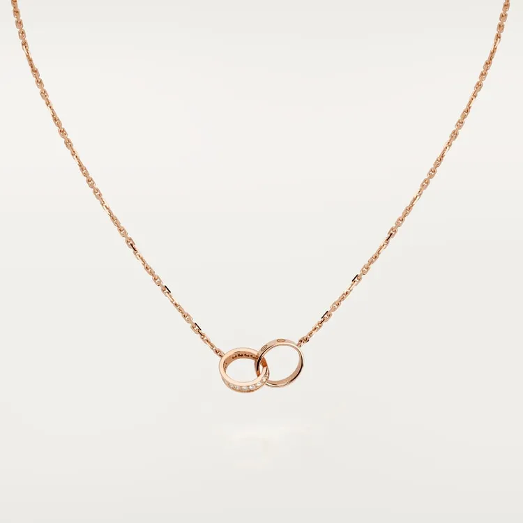 LOVE NECKLACE, DIAMONDS