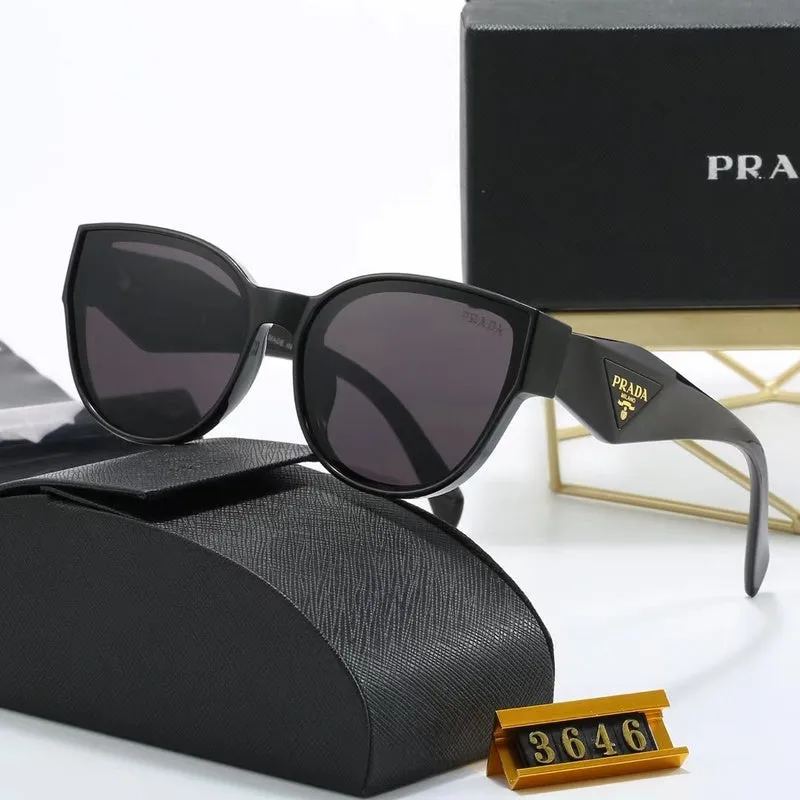 5-color fashionable PRA letter polarized sunglasses