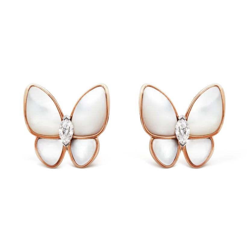 Two Butterfly Earrings