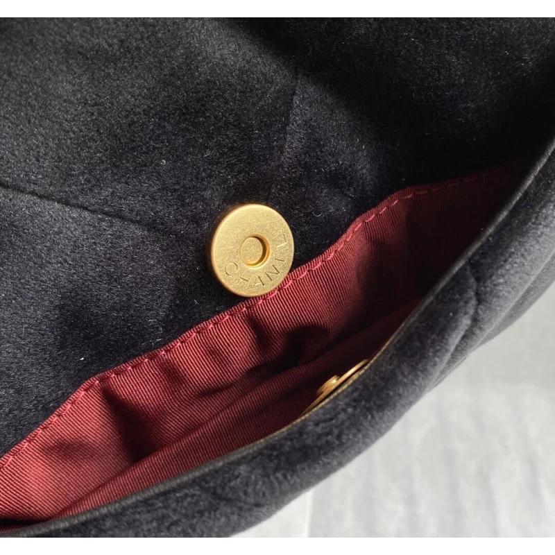 Chanel 19 Small Velvet Flap Bag As1160