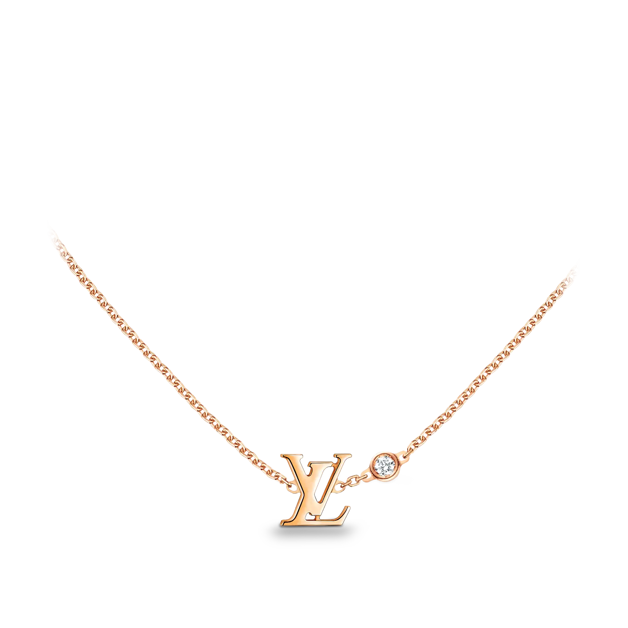 IDYLLE BLOSSOM 18K GOLD DIAMOND NECKLACE