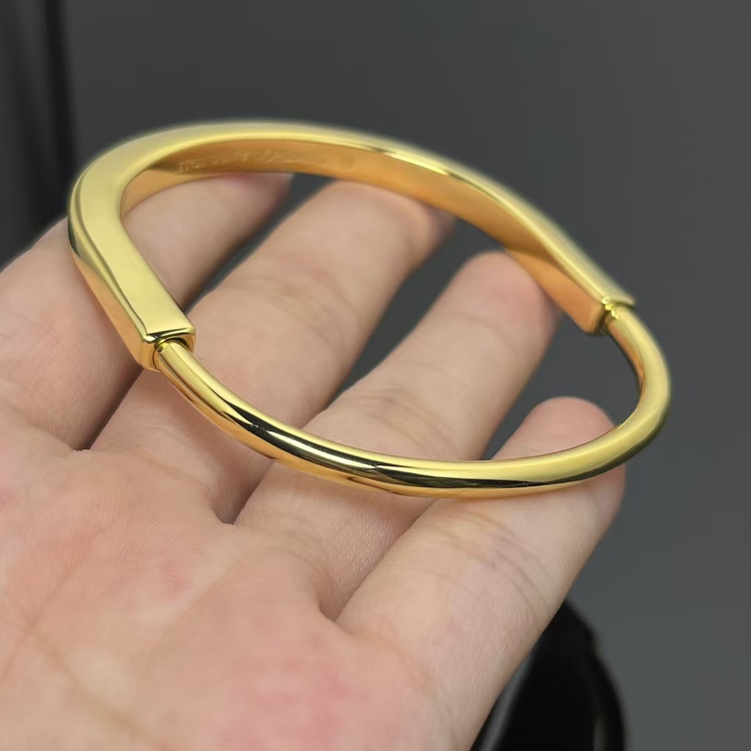 Tiffany Lock Bangle Bracelet - Best Replica Jewelry™