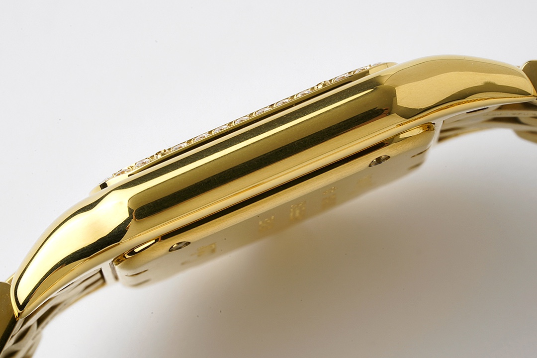 Cartier Gold Panthère de Watch - Medium 27*37MM - Best Replica Jewelry™