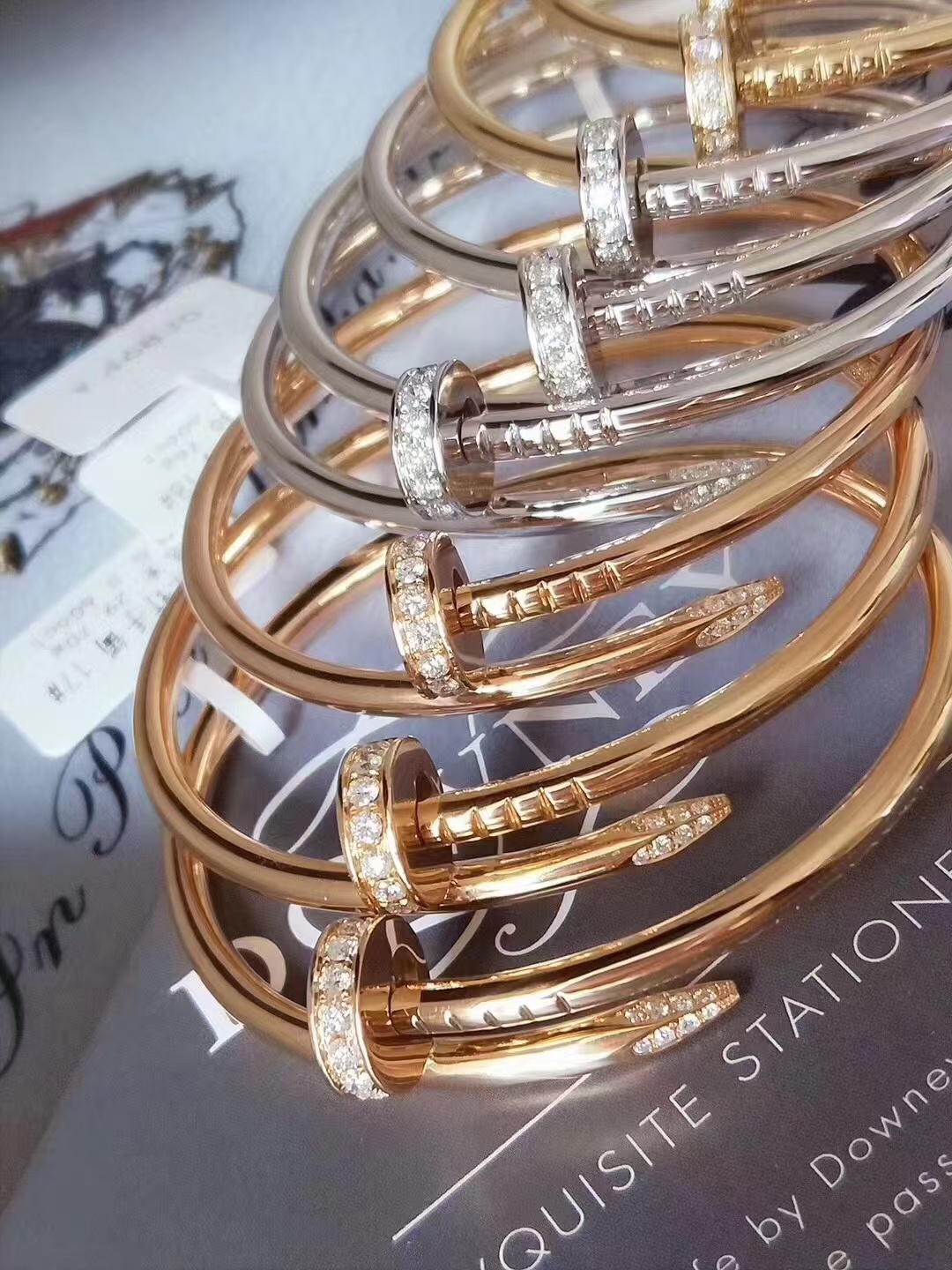 Cartier Juste un Clou Bracelet Bangle, NO.16~NO.21 - Best Replica Jewelry™