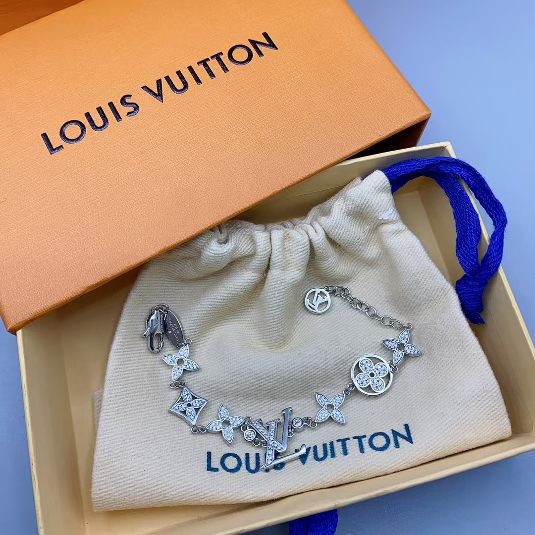 Louis Vuitton LV Letters Bracelet - Best Replica Jewelry™
