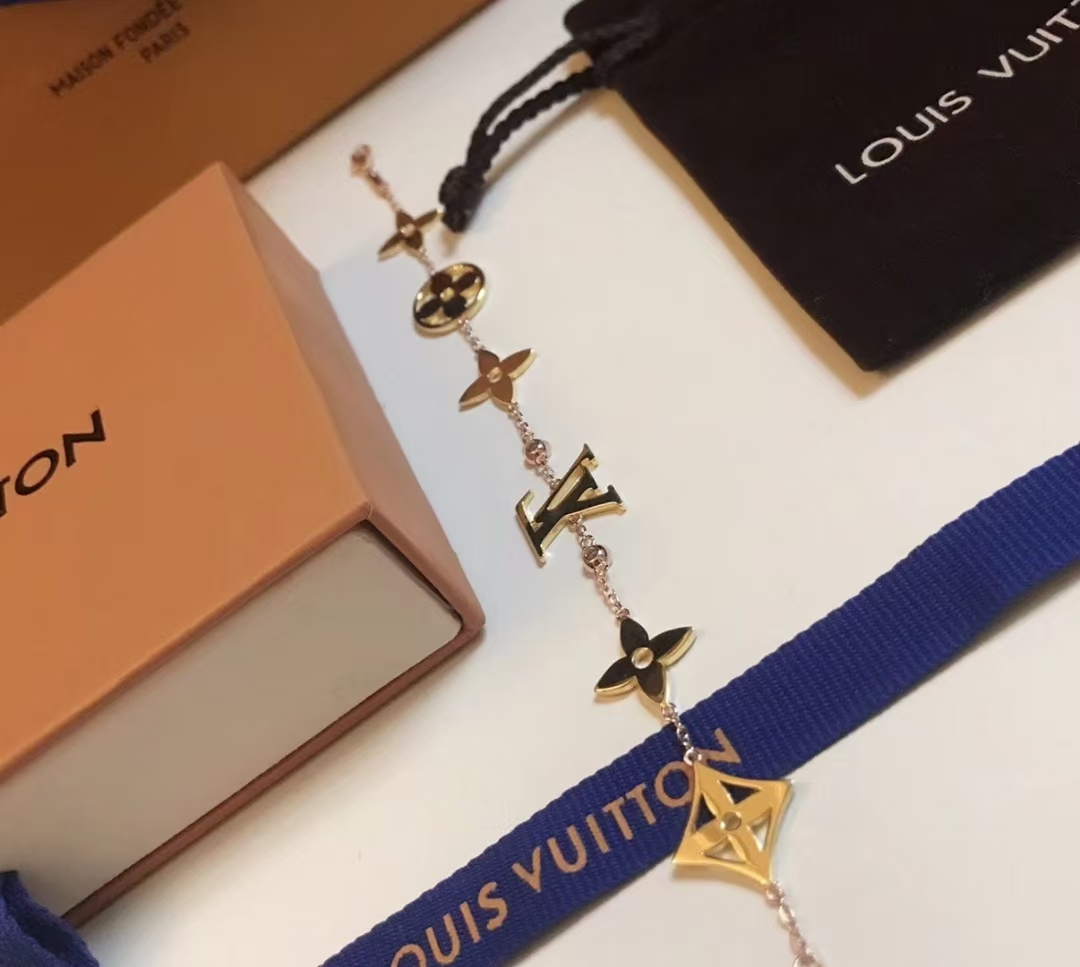 Louis Vuitton Star Sun LV Letters Bracelet - Best Replica Jewelry™