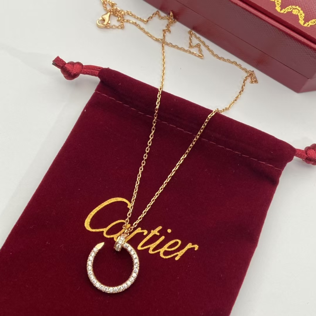 Cartier Juste un Clou Necklace - Diamond - Best Replica Jewelry™