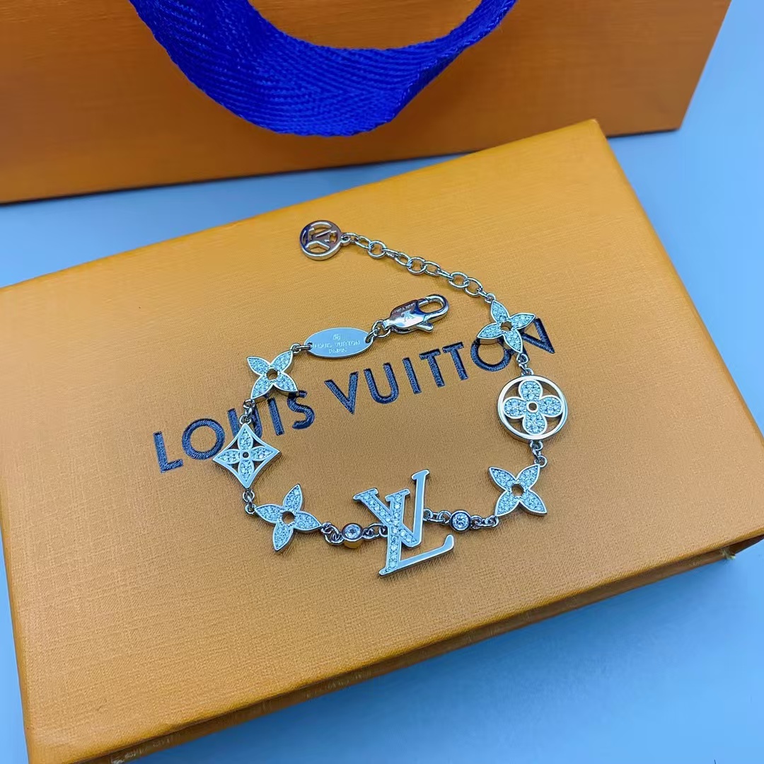 Louis Vuitton LV Letters Bracelet - Best Replica Jewelry™
