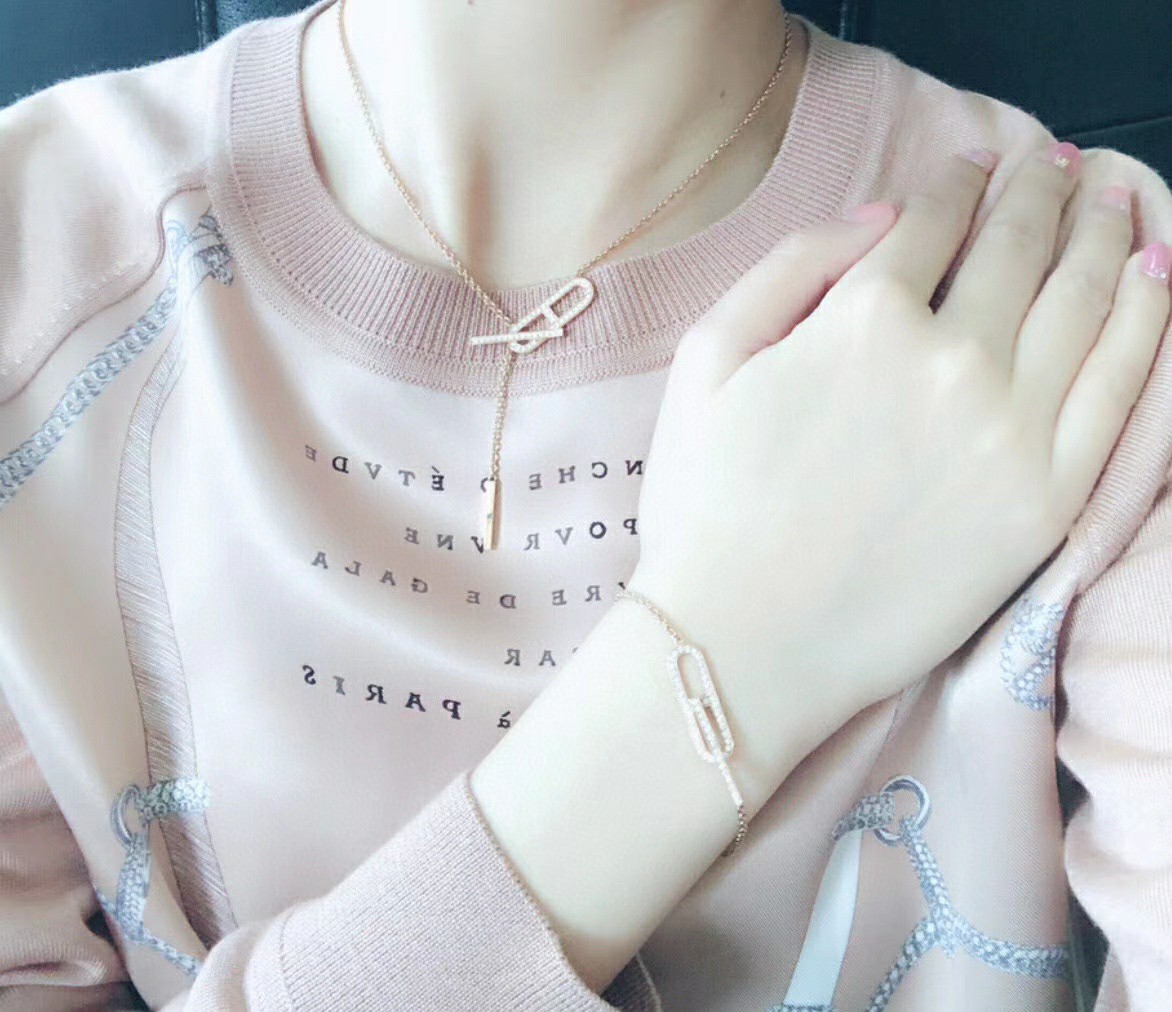 Hermes Hot Sale Pig Nose Necklace - Best Replica Jewelry™