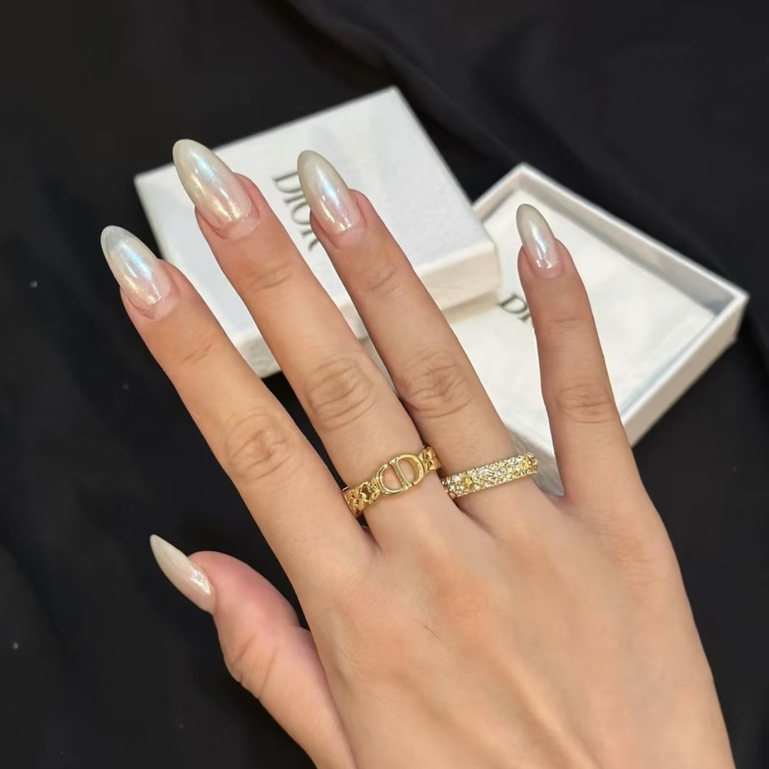Dior CD Star Stacking Rings - 2 Pieces - Best Replica Jewelry™