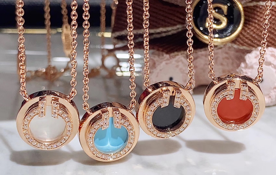 Tiffany Limited Version Round Pendant Necklace - Best Replica Jewelry™