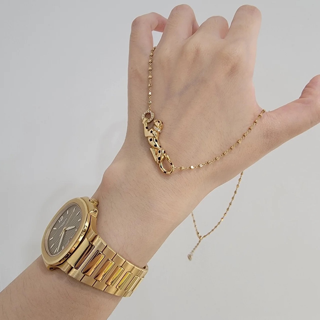 Cartier Panthère de Black Panther Necklace - Best Replica Jewelry™