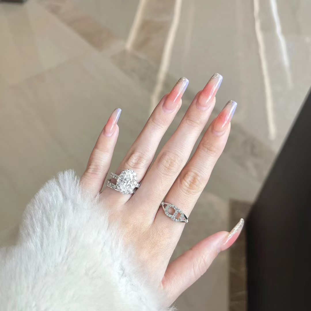 Dior CD Paved Diamond Ring - Best Replica Jewelry™