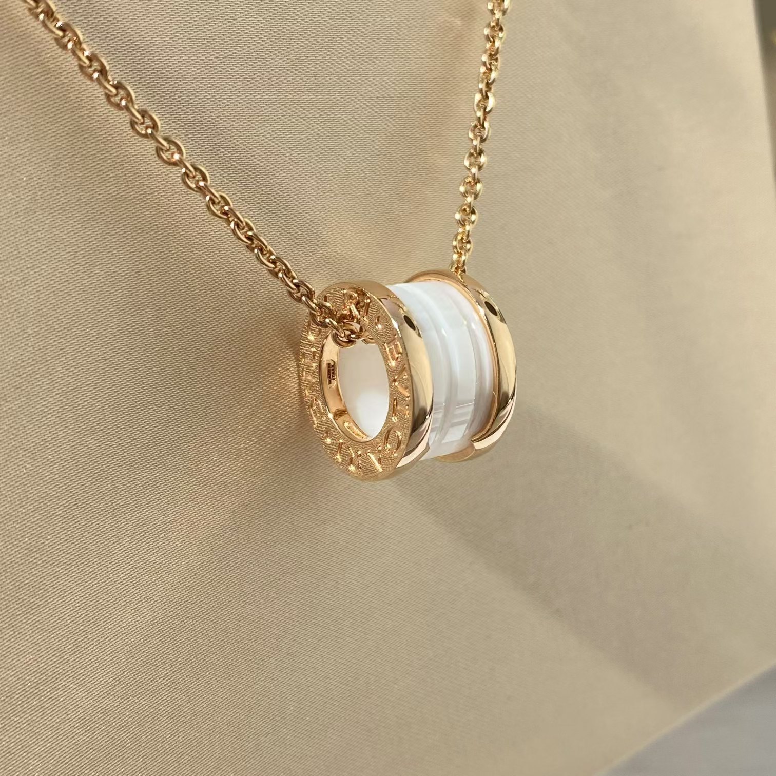 Bvlgari B.zero1 Necklace - Ceramic - Best Replica Jewelry™