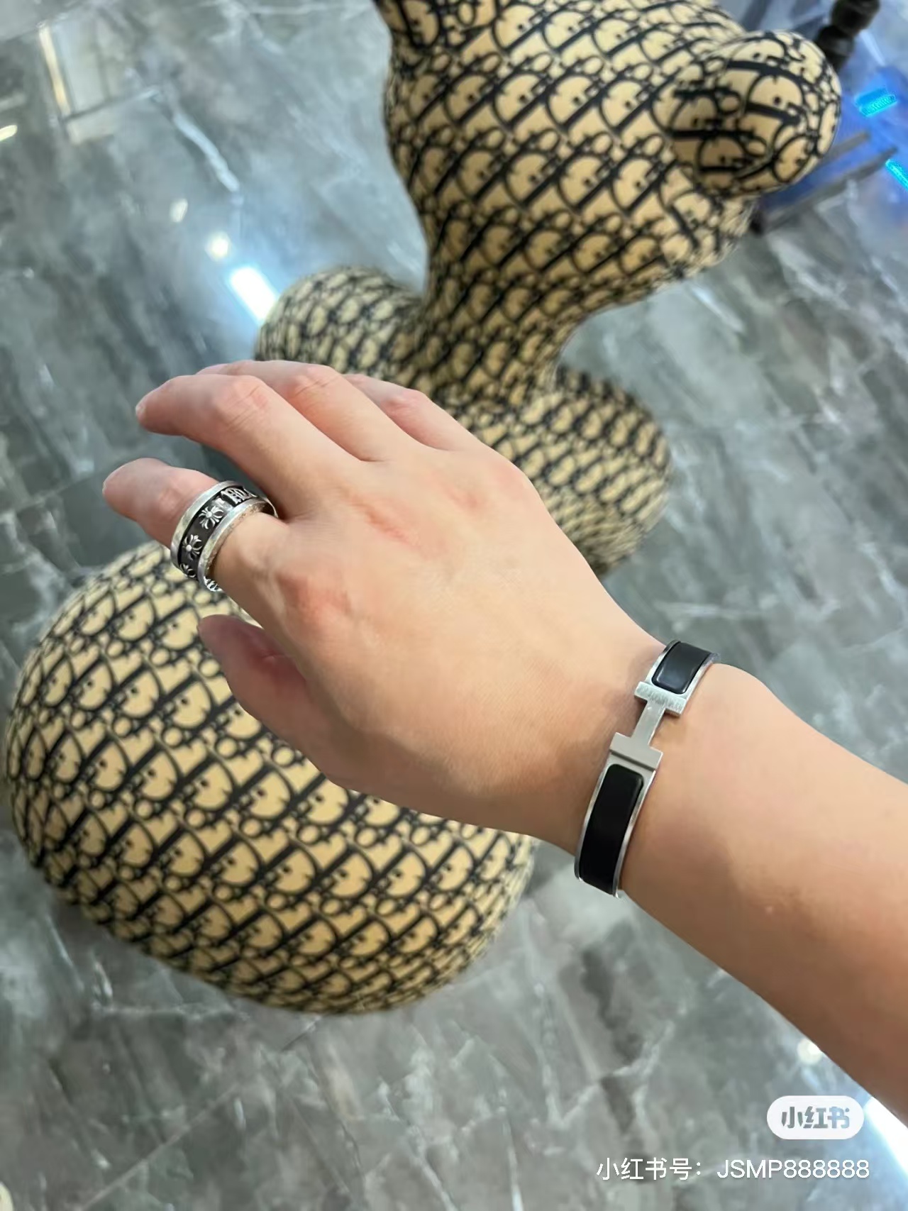 Hermes Bermes Darth Vader Bracelet Bangle - Best Replica Jewelry™