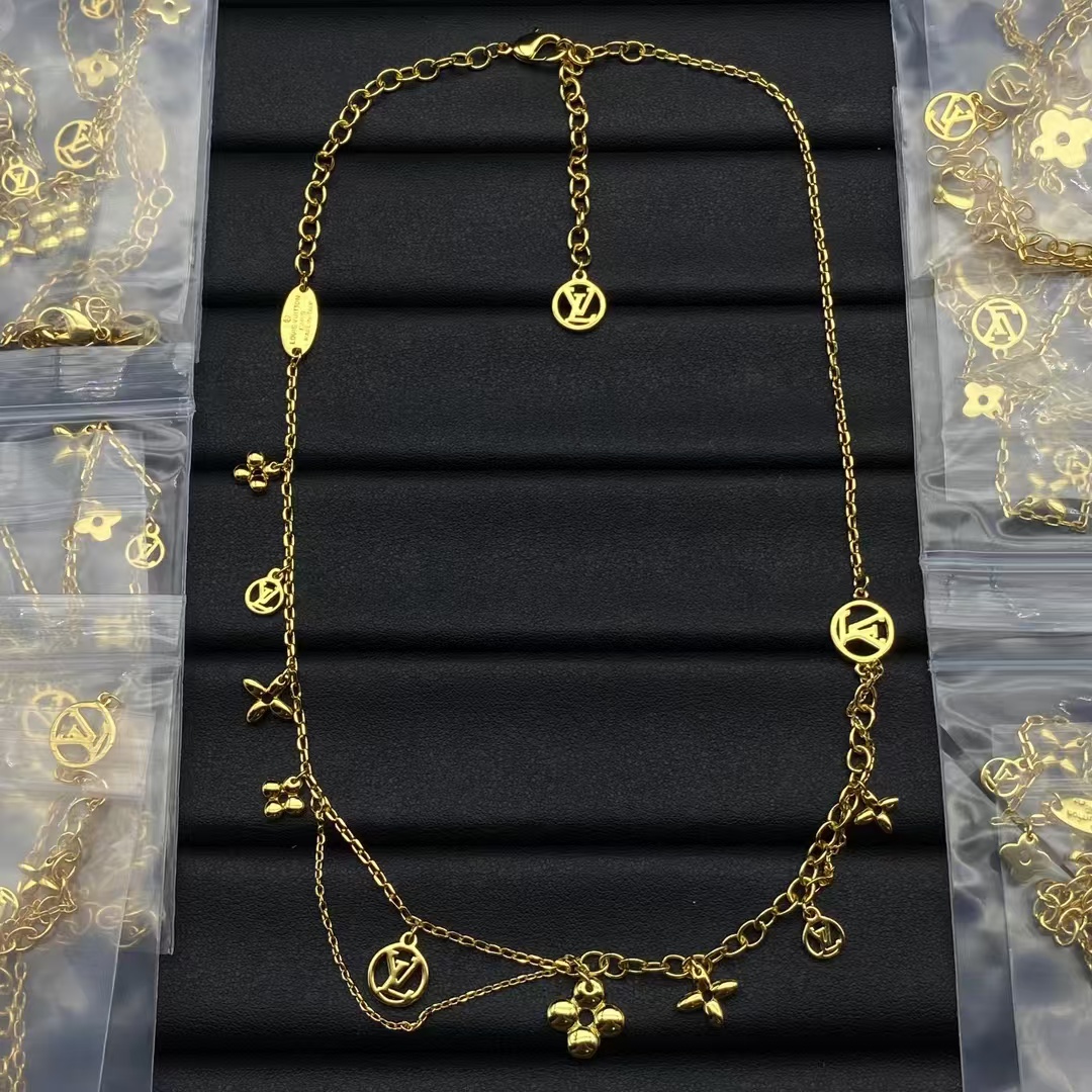 Louis Vuitton Charms Necklace - Best Replica Jewelry™