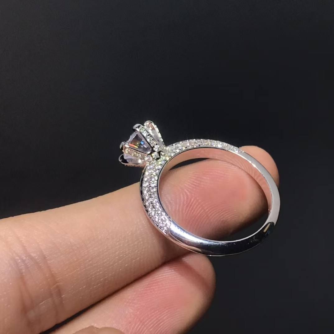 Tiffany Classic Single Diamond Ring - Best Replica Jewelry™