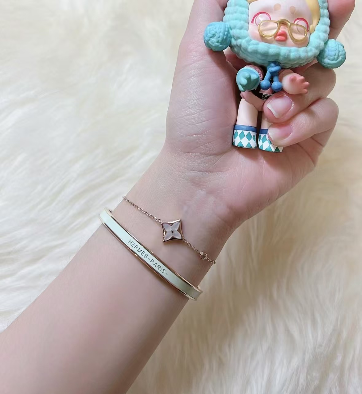 Hermes Colorful Enamel Bracelet Bangle - Best Replica Jewelry™