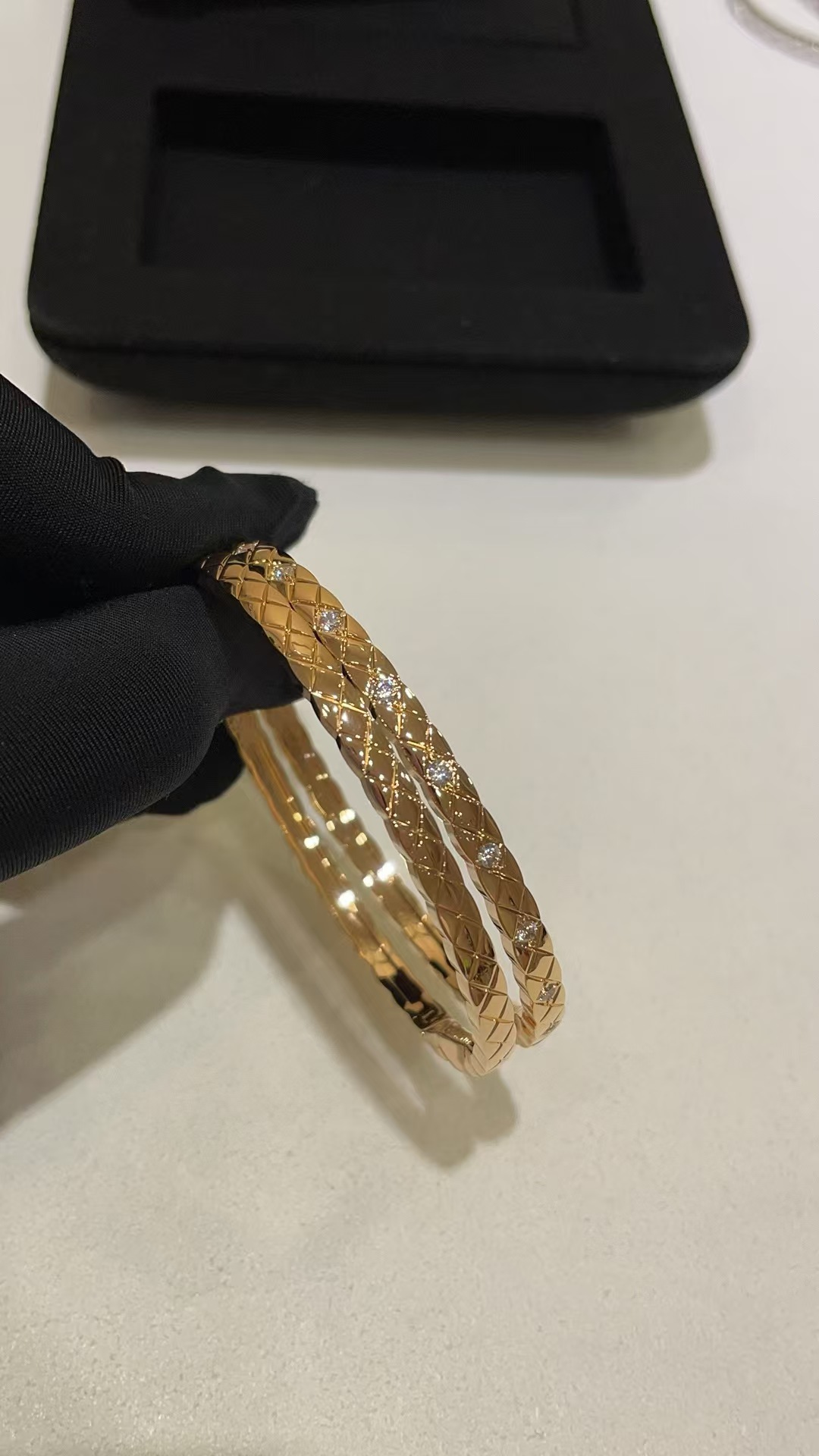 Chanel Coco Crush Mini Bangle Bracelet - Best Replica Jewelry™