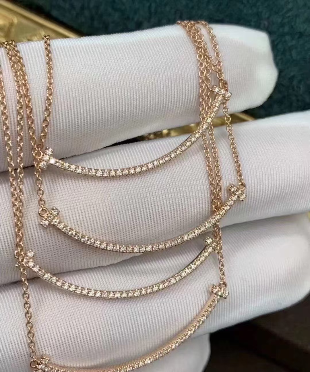 Tiffany T Smile Pendant Necklace - Best Replica Jewelry™