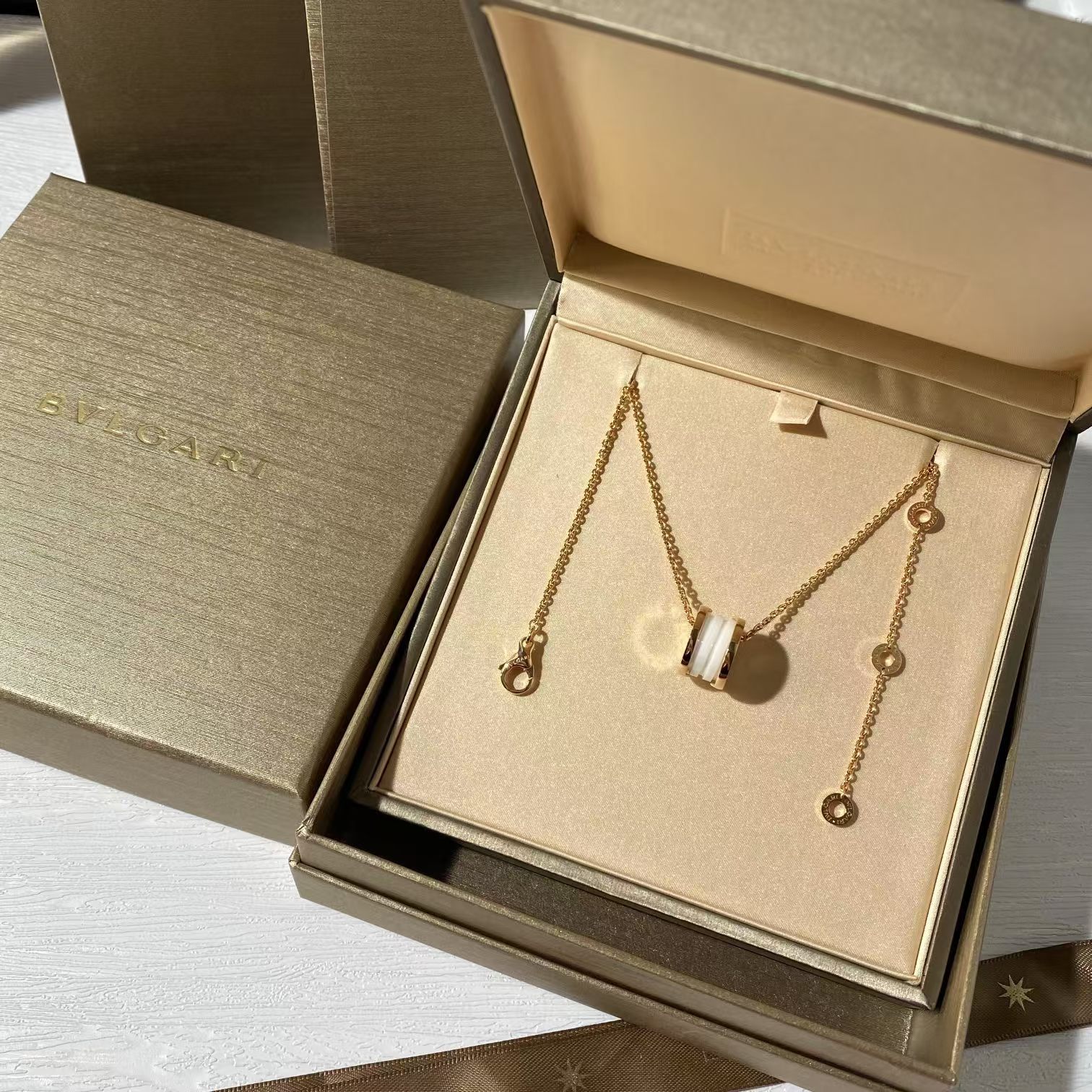 Bvlgari B.zero1 Necklace - Ceramic - Best Replica Jewelry™