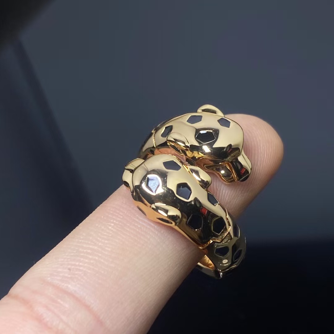 Cartier Leopard Head Panthère de Ring - Best Replica Jewelry™