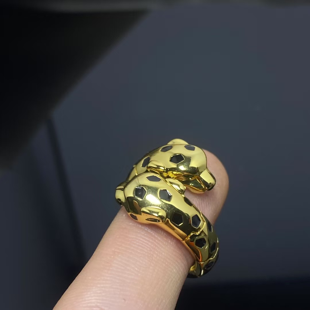 Cartier Leopard Head Panthère de Ring - Best Replica Jewelry™