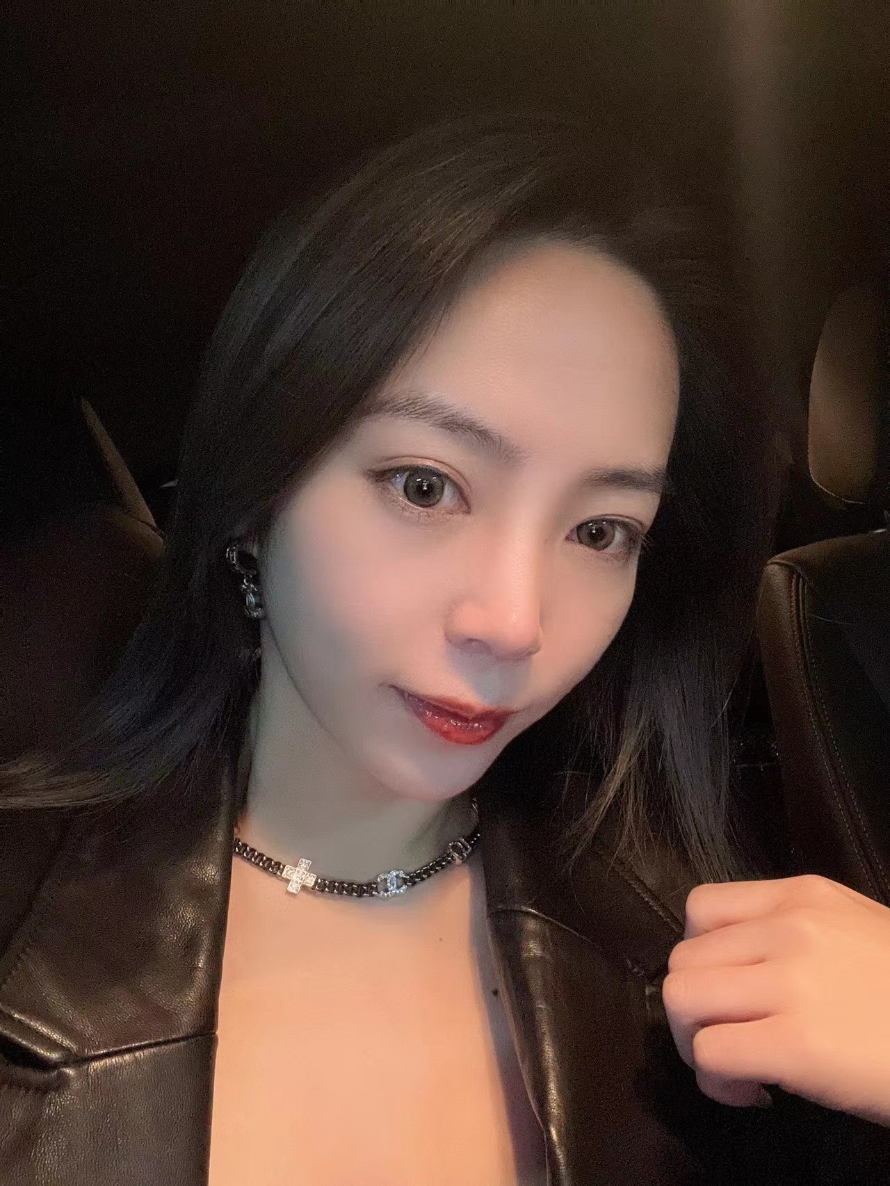 Chanel Black Cuban Chain Choker Necklace - Best Replica Jewelry™