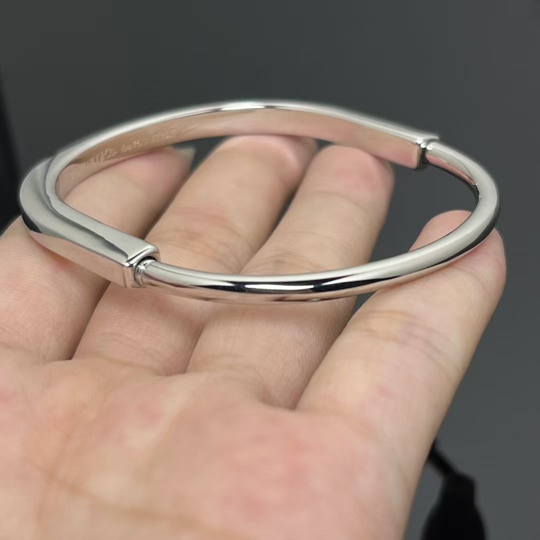 Tiffany Lock Bangle Bracelet - Best Replica Jewelry™