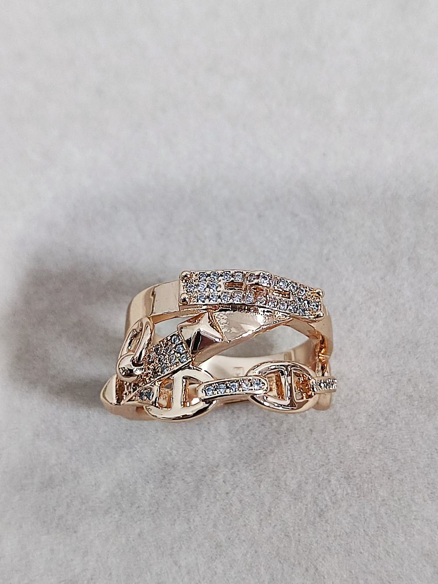 Hermes Chaine D'ancre Enchainee Ring - Best Replica Jewelry™