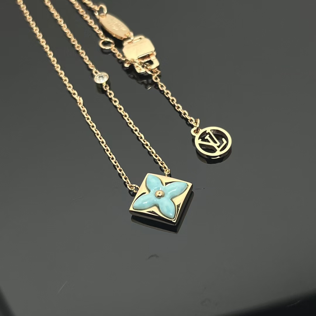 Louis Vuitton Color Blossom BB Star Pendant Necklaces - Best Replica Jewelry™