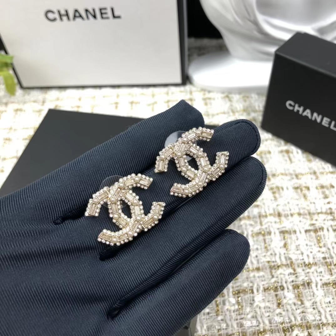 Chanel Big Double C Earrings - Best Replica Jewelry™