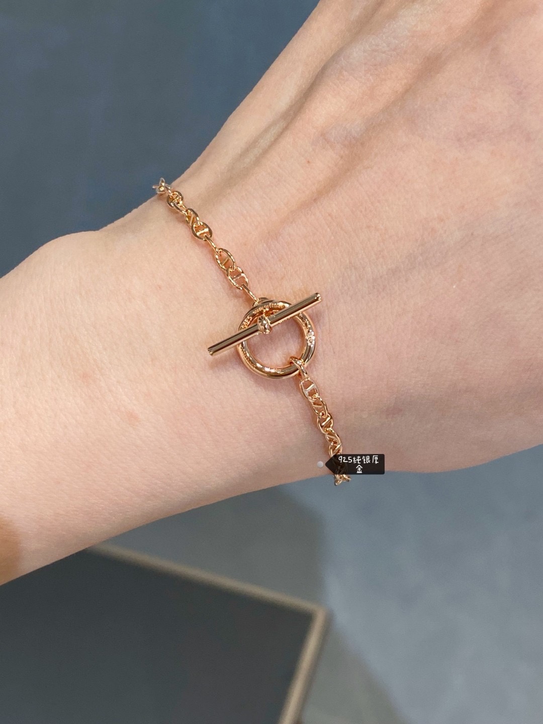 Hermes OT Clasp Pig Nose Bracelet - Best Replica Jewelry™