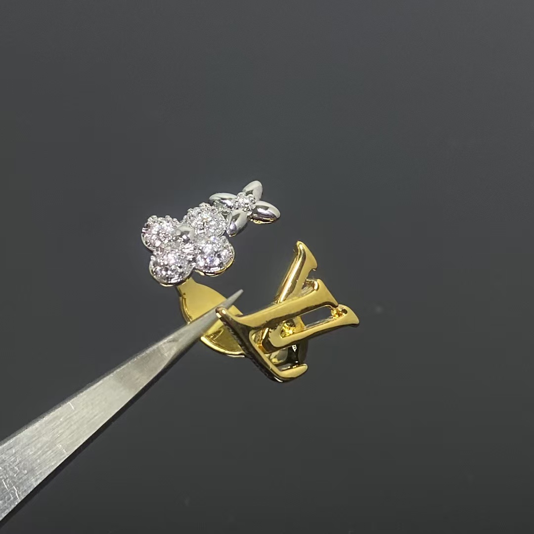 Louis Vuitton Mixed Two Metal Color Ring - Best Replica Jewelry™