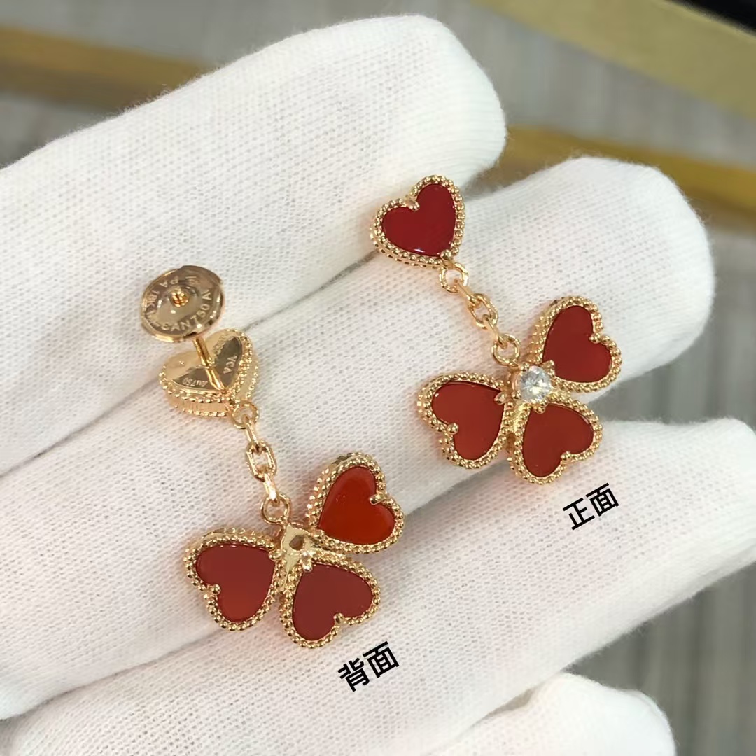 VCA Sweet Hearts Earrings - Best Replica Jewelry™