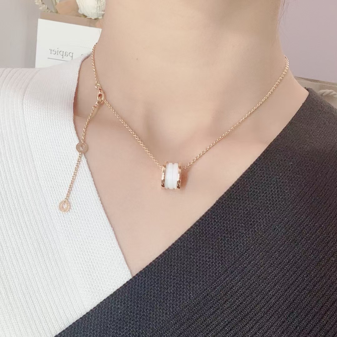 Bvlgari B.zero1 Necklace - Ceramic - Best Replica Jewelry™
