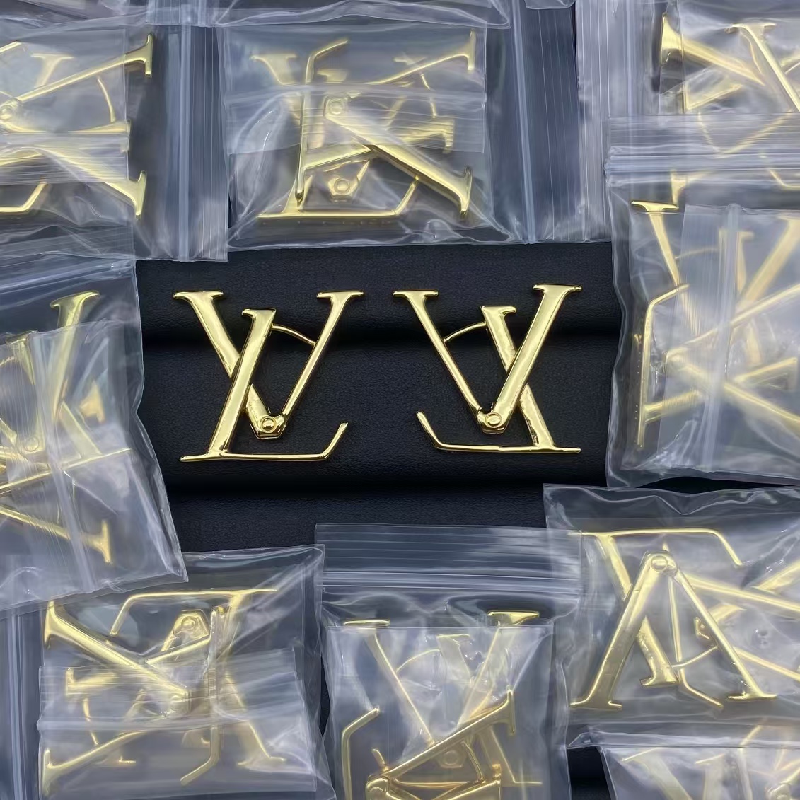 Louis Vuitton Large LV Letter Earrings - Best Replica Jewelry™