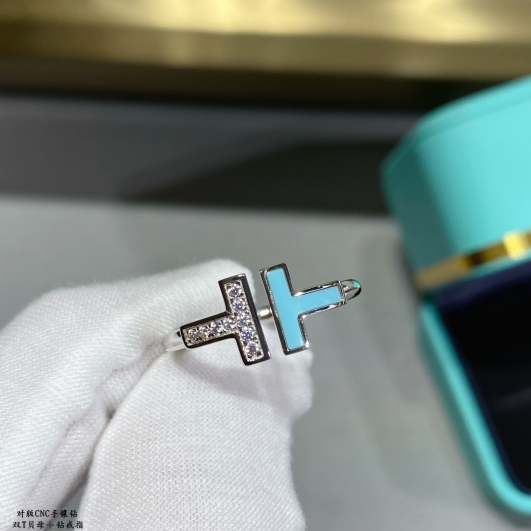 Tiffany Double T Ring - Best Replica Jewelry™