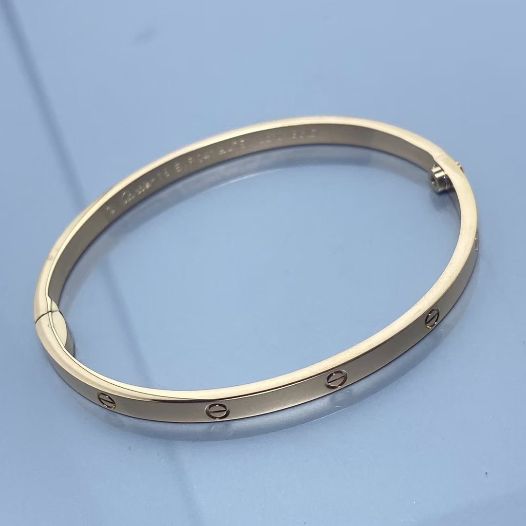 Cartier LOVE Bracelet Bangle - No Diamond - Best Replica Jewelry™