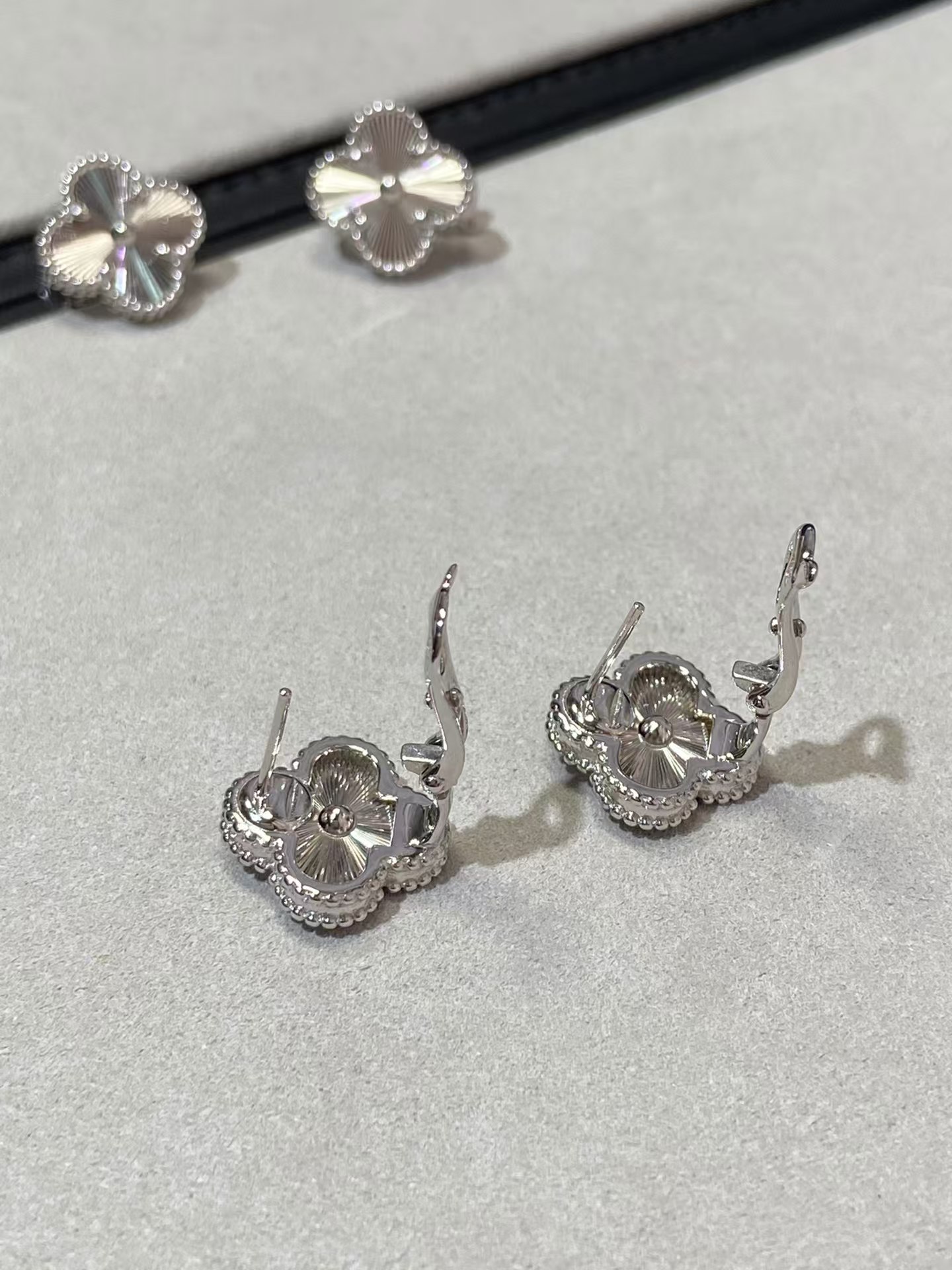 VCA Vintage Alhambra Earrings - Best Replica Jewelry™