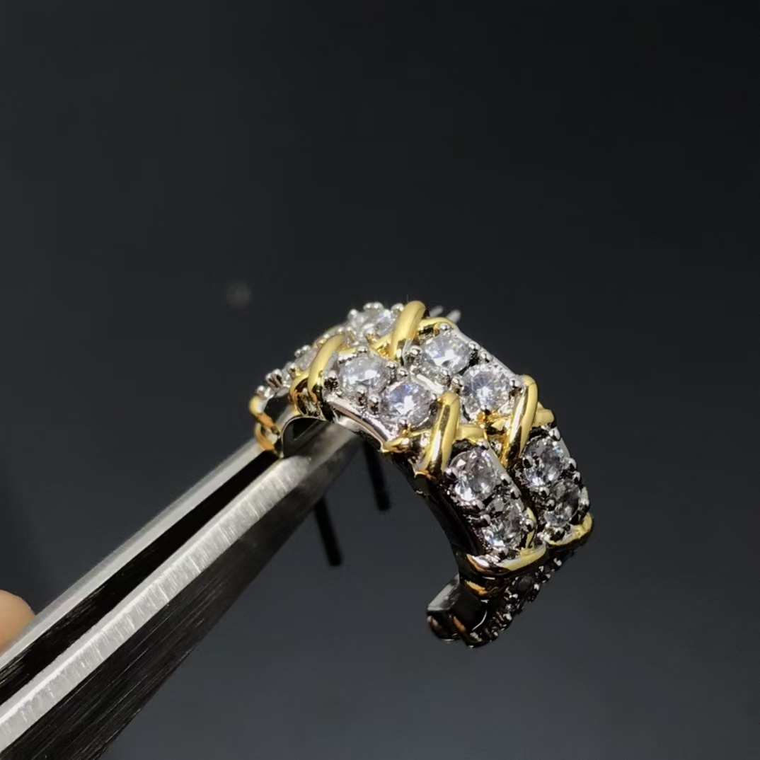 Tiffany Cross Earrings - Best Replica Jewelry™