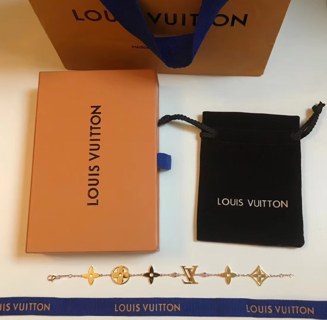 Louis Vuitton Star Sun LV Letters Bracelet - Best Replica Jewelry™