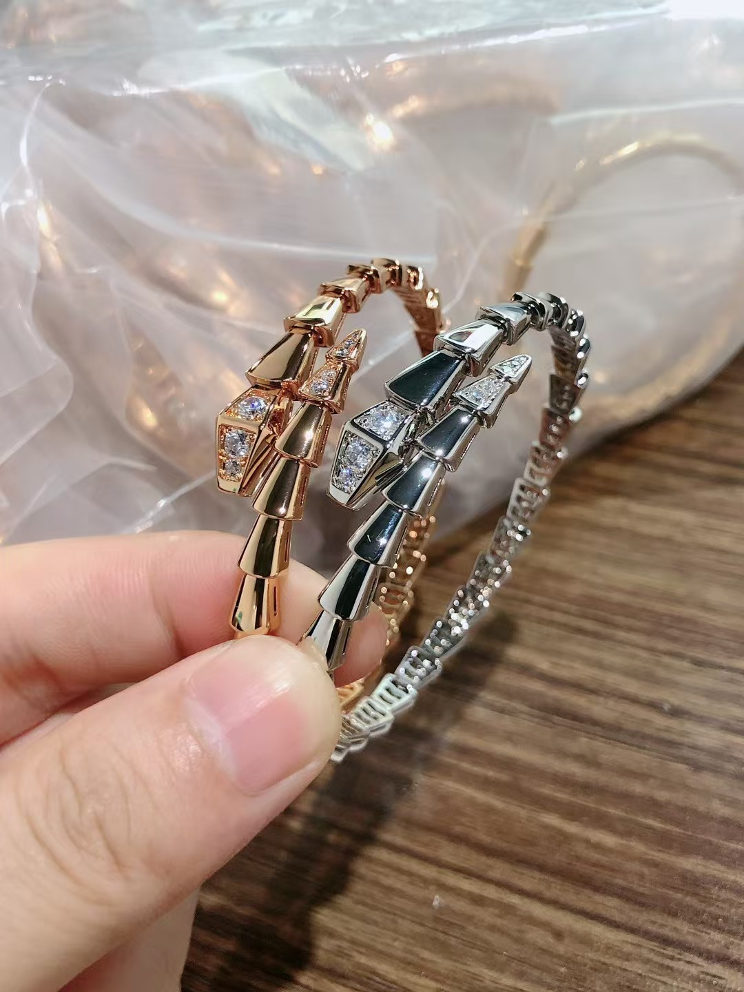 Bvlgari Serpenti Viper Bracelet Bangle - Best Replica Jewelry™