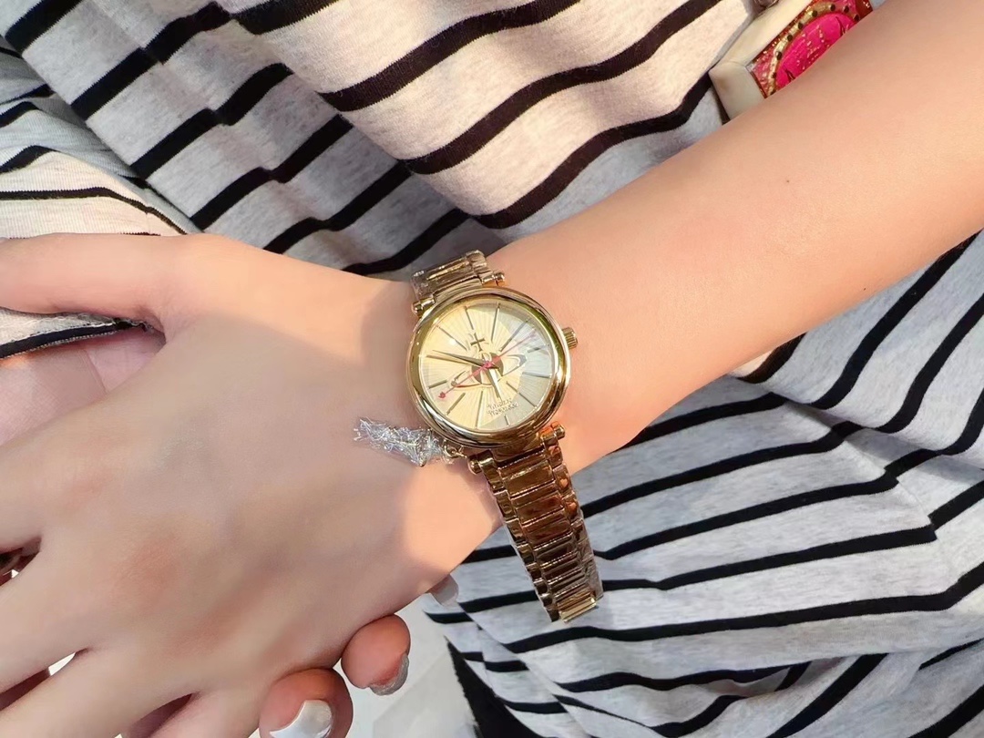 Vivienne Westwood Elegant Gold Watch - 29MM - Best Replica Jewelry™