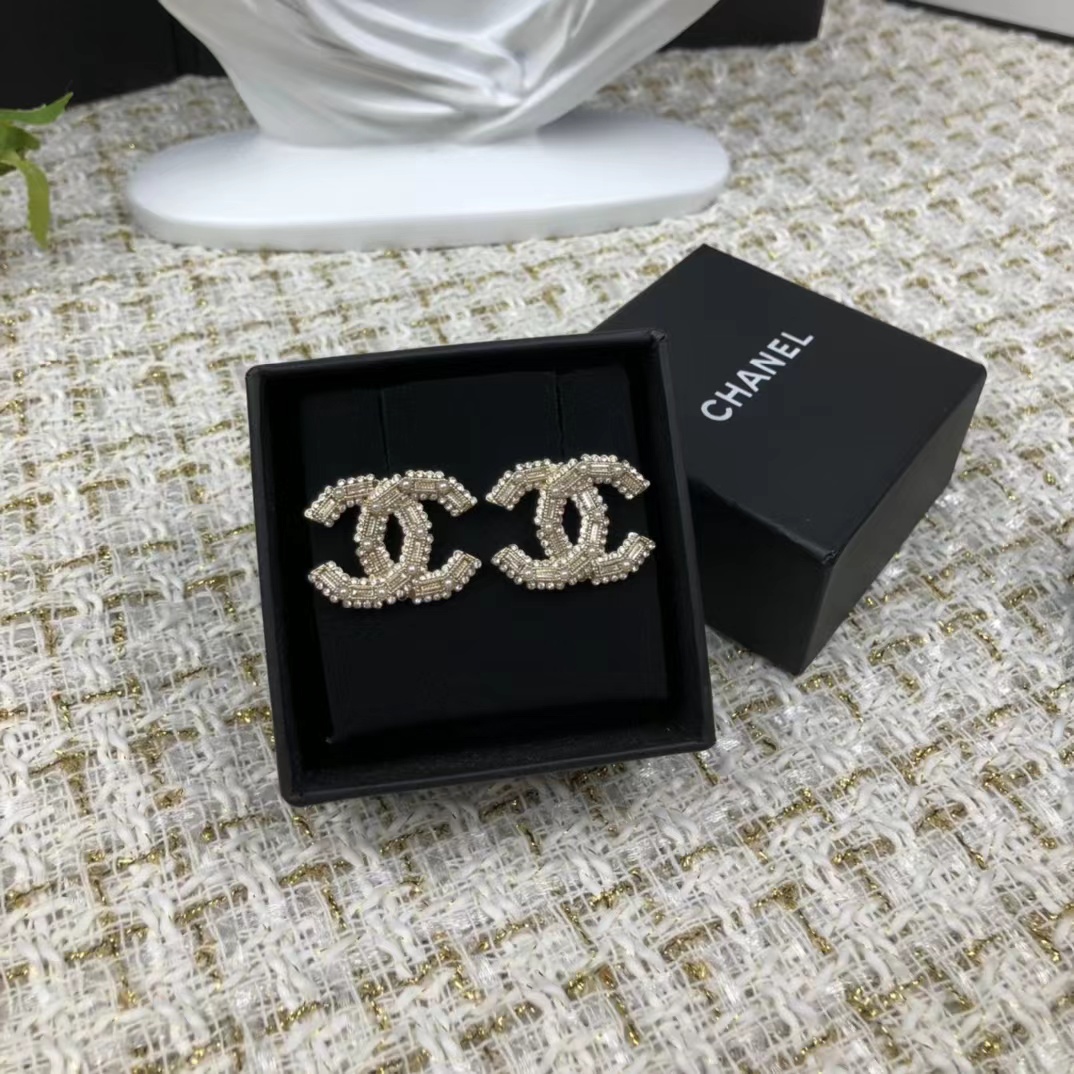 Chanel Big Double C Earrings - Best Replica Jewelry™