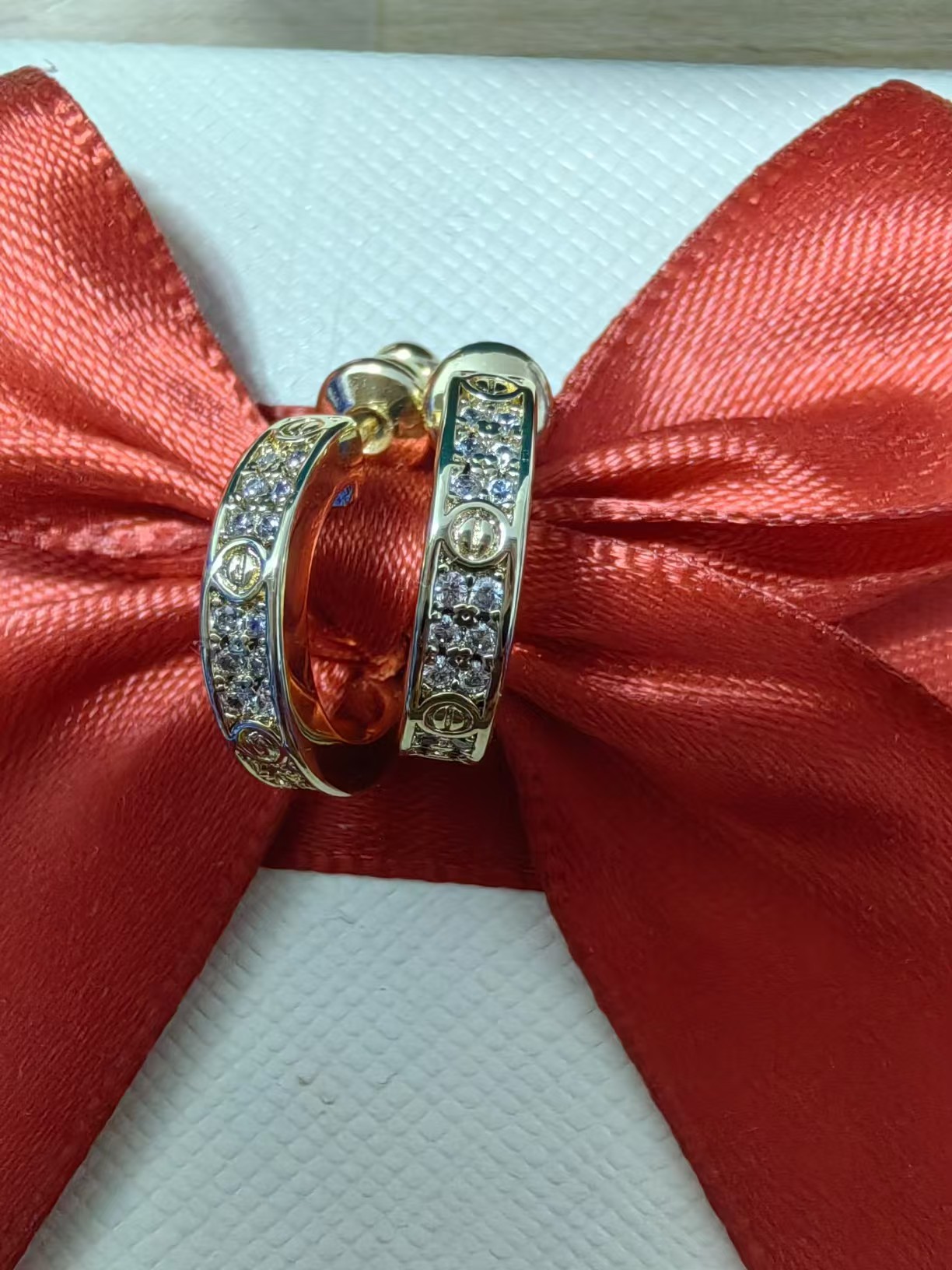 Cartier C Shape Earrings - Best Replica Jewelry™